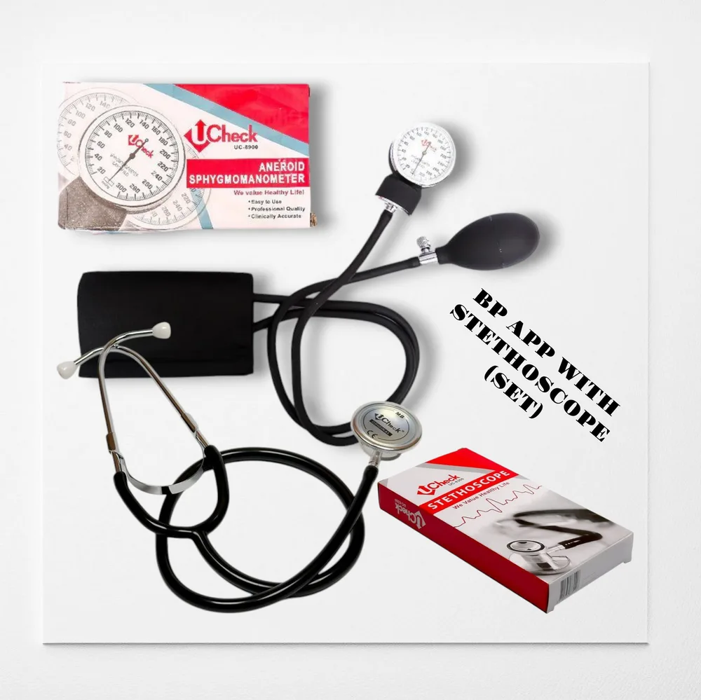 UCheck BP apparatus & stethoscope set for rent and sale in Karachi
